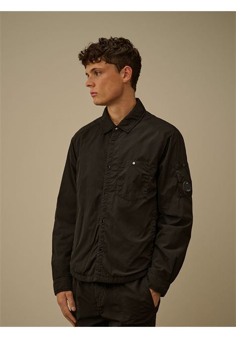 overshirt chrome-r padded lens uomo nera C.P. COMPANY | 20CMOS056A-005904G999